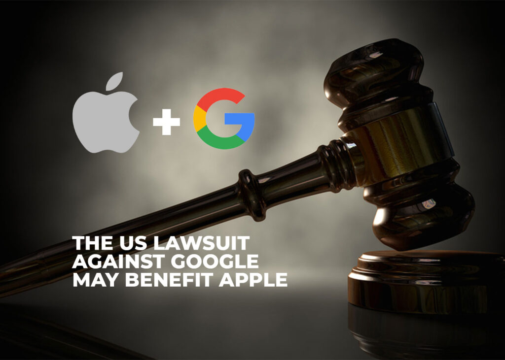 the us lawsuit against google may benefit apple