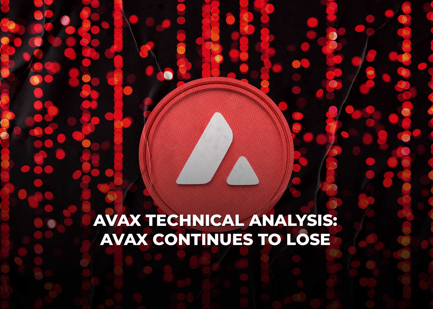 avax technical analysis: avax continues to lose strength