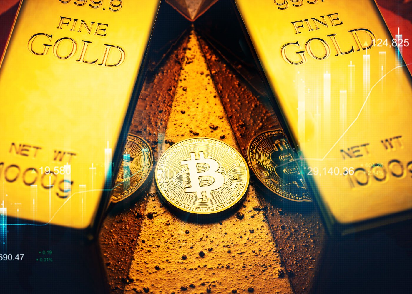 Bitcoin Investors Are Switching to Gold, BTC Price Drops