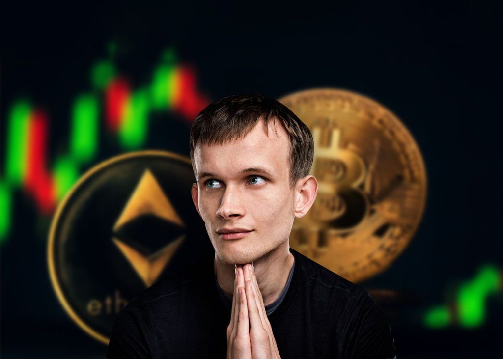 vitalik buterin discusses scaling solutions and political differences in bitcoin ethereum conversation