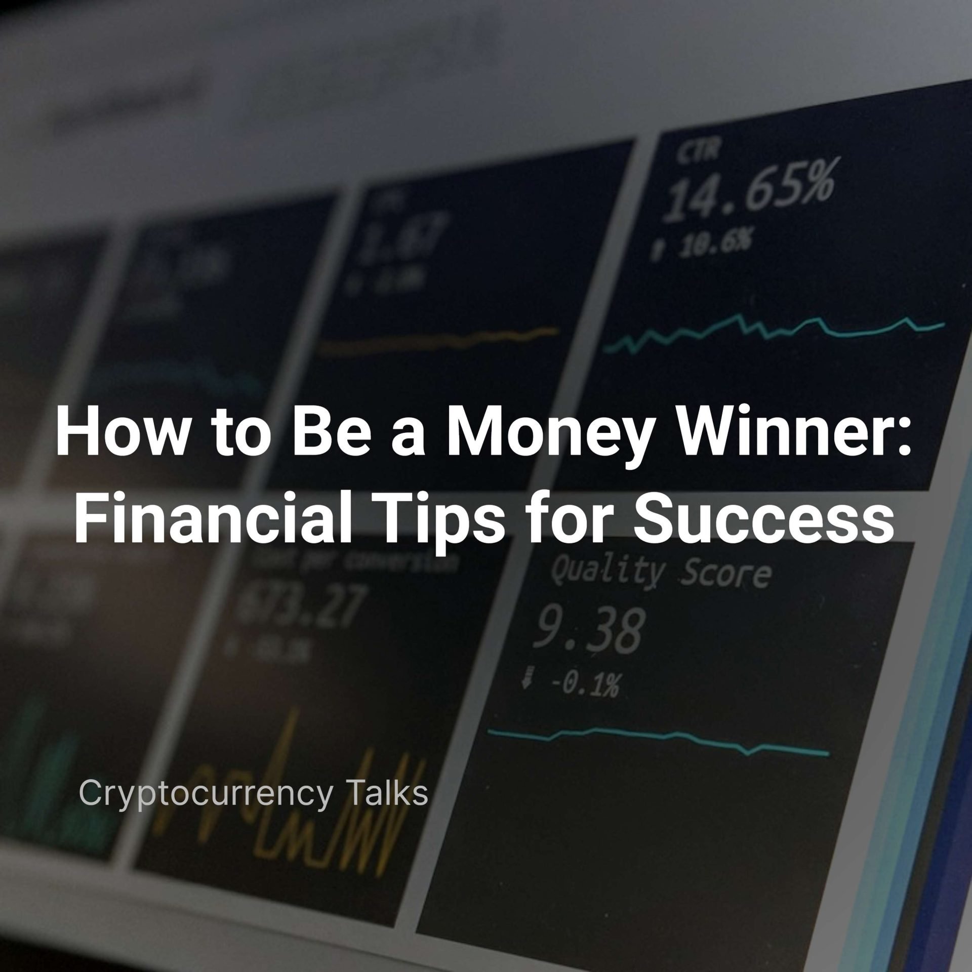 how to be a money winner financial tips for success cover scaled